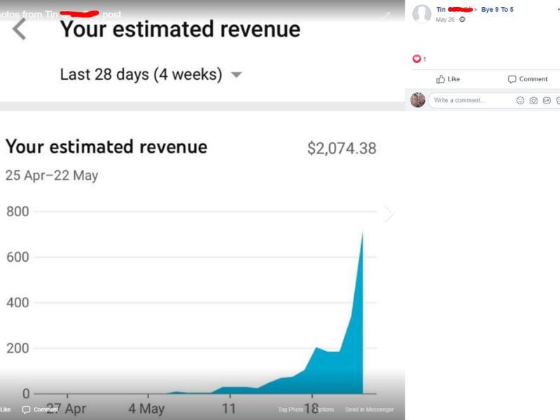 youtube revenue tin