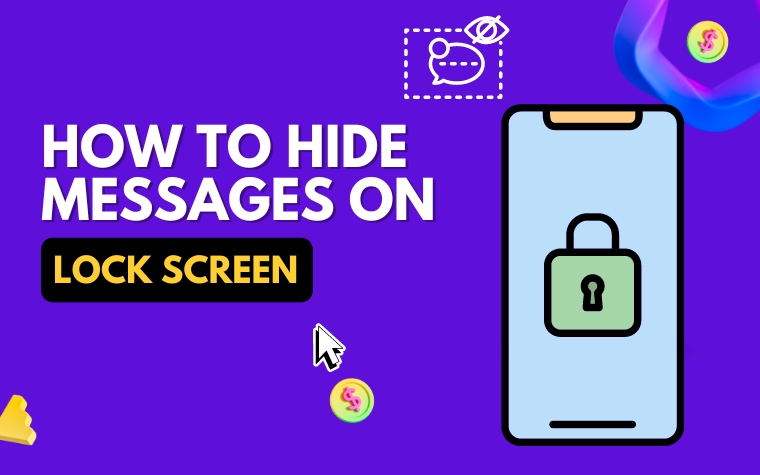 hide messages on lock screen