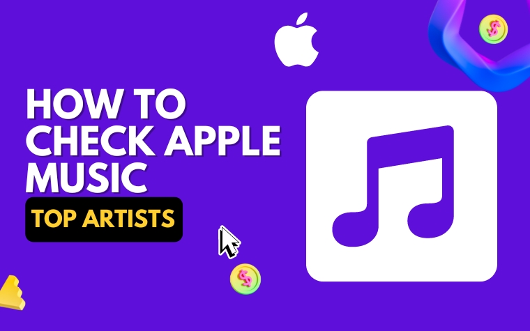 how to check apple music top artists