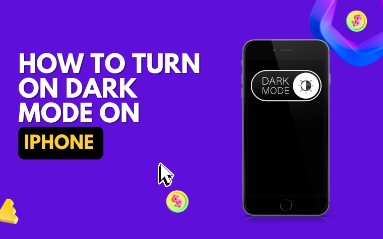 how to turn on dark mode on iphone