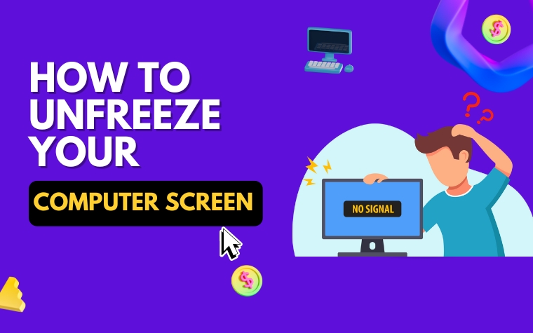 how to unfreeze your computer screen